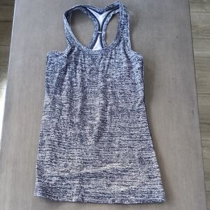 Lululemon Women's Blue Racerback Tank Top